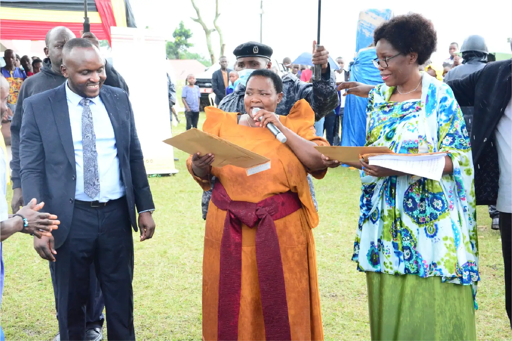 Land title handover